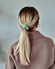 gumki do włosów Gumka jedwabna, scrunchie, frotka lime zephyr MINI 2