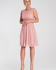 sukienki midi damskie Elegancka sukienka koktajlowa midi bez rękawów z wycięciem na plecach - M1208 3
