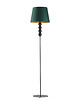 lampy podłogowe Czarna lampa podłogowa w stylu glamour do salonu SEUL GOLD 7