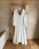 sukienki maxi damskie Maxi Sukienka Boho Soul - Biała 1