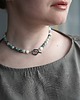 chokery Choker z agatu mszystego z zapięciem typu toggle 3