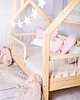 meble do pokoju dziecka Łóżko domek 80x160 z barierkami Komin Gratis 1