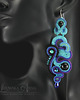 kolczyki soutache Kolczyki  565 1