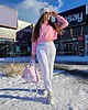 spodnie dresowe damskie Spodnie Dresowe 'Cozy Winter' 1
