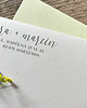 stemple Personalizowany drewniany stempel z adresem i imionami - różne wzory 5