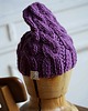 czapki damskie Czapka Big Snow  Violet 1