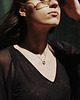 wisiory MINIMAL mini necklace / black silver 6