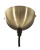 lampy wiszące Lampa Wisząca Mosiądz Glamy 4