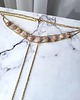 złote naszyjniki Łańcuszek na ciało Chic Choker  Elegance - onyks 2