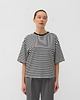 t-shirt damskie T-Shirt Art stripes crew neck 1