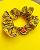 gumki do włosów Jedwabna scrunchie z upcyklingu 1