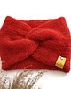 opaski do włosów Czerwona opaska z alpaki ALPACZINA 100% wełna 2