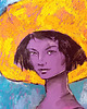 grafiki i ilustracje Maryla - rysunek B2 unikat 1