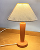 lampy stołowe Lampa stołowa z abażurowym kloszem BEA04, Lamperr, Polska lata 90. 1