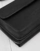 kopertówki Mała torebka damska skórzana kopertówka 2w1 czarna AY-21-BL 4