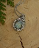 wisiory Wisiorek oryginalny labradoryt wire wrapping 3