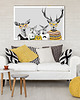 obrazy Obraz na płótnie - 120x80cm JELENIE W UBRANIACH 2