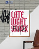 plakaty Plakat Sitodruk FUCK / MARKER 3