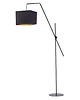 lampy podłogowe Srebrna lampa podłogowa z regulowanym ramieniem TOLEDO GOLD 4