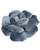 poduszki, poszewki - różne Poduszka Roxanne velvet błękitna pastelowa 1