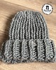 czapki damskie Beanie handmade 2