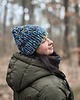 czapki damskie Krótka czapka zimowa MISH 17 2