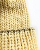 czapki damskie Wełniana czapka z dodatkiem błyszczącej nitki handmade żółta 4