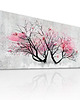 grafiki i ilustracje Grafika na płotnie MAGNOLIA drzewo- 150x60cm 2
