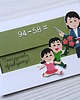kartki scrapbooking Interaktywna kartka z podziękowaniem dla nauczyciela 2