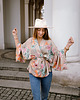 bluzki kimonowe damskie Kimono BLOOM beige 6