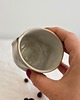 kubki Mała Czarka Espresso Perłowy Błękit Ceramika 120 ml 2