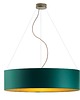 plafony Lampa wisząca z z dużym abażurem PORTO GOLD fi - 80 cm 3