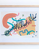 obrazy ORYGINAŁ - SHAPE NO.10 - 21 X 30 CM 1