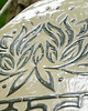 Ozdoby na ścianę Ceramiczna zawieszka NAMASTE z makramą 7