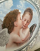 Ozdoby na ścianę Prowansalski wieszak z aniołami, shabby chic, ciekawe uchwyty 2