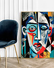 plakaty Plakat Twarz impresjonizm abstrakcja 1
