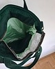 torby na ramię Torba na ramię; zielona; handmade; podreczna; na zamek 3