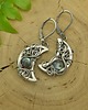 kolczyki wire wrapping Kolczyki księżyce labradoryt wire wrapping 3