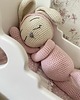 misie i maskotki Maskotka króliczek baby róż 40 cm 1