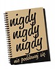 notatniki i albumy Nigdy nie poddawaj się notes z eko papieru 1