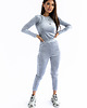 body damskie Welurowe body GREY 2