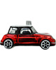 ozdoby choinkowe Bombka choinkowa: Samochód Mini Cooper: czerwony 2