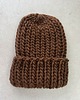 czapki damskie Zimowa czapka z wełny owczej i alpaki Lumi czekoladowy brąz 1