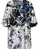 t-shirt damskie DR.CROW T-shirt Damski Oversize Marble White 1
