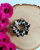 gumki do włosów Satynowa gumka satynowa scrunchie owijka frotka nocna pantera MIDI 4