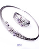 bransoletki srebrne Industrial Violet Bold 2
