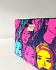 kosmetyczki Duża Kosmetyczka K-pop Colorful z weluru 1