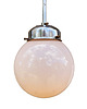 lampy wiszące Artdecowska Lampa wisząca, Napako, Czechosłowacja, lata 40. 2