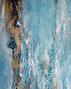 obrazy Blue lagoon 5, obraz abstrakcyjny ręcznie malowany do salonu 1