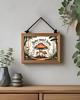 plakaty PLAKAT home sweet home dekoracja grzyby jesienna 2